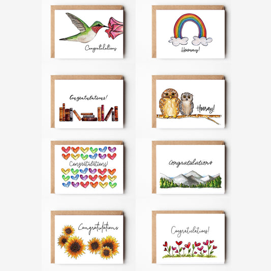 Cheers & Congrats Variety Boxed Note Cards