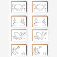 Load image into Gallery viewer, Color Your Own Blank Variety Boxed Note Cards
