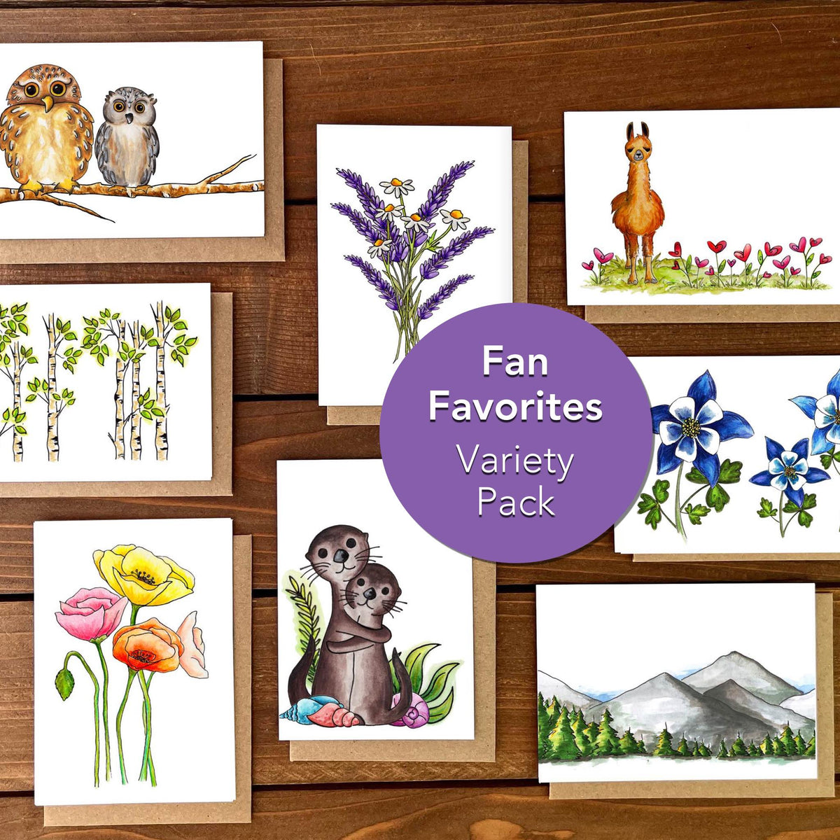 Fan Favorites Blank Variety Boxed Note Cards