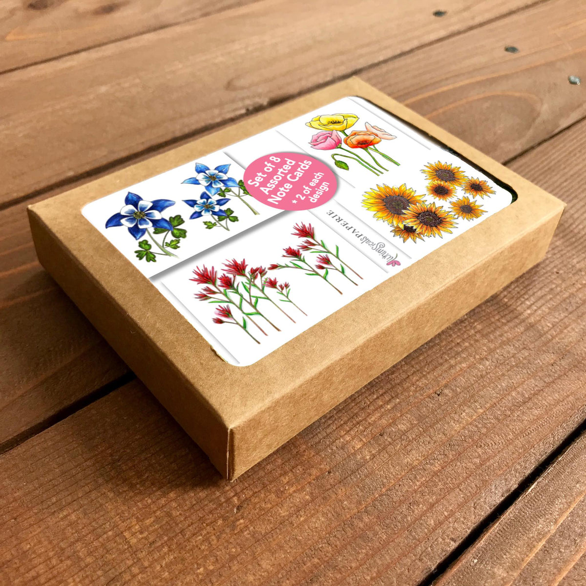 Flowers Blank Variety Boxed Note Cards