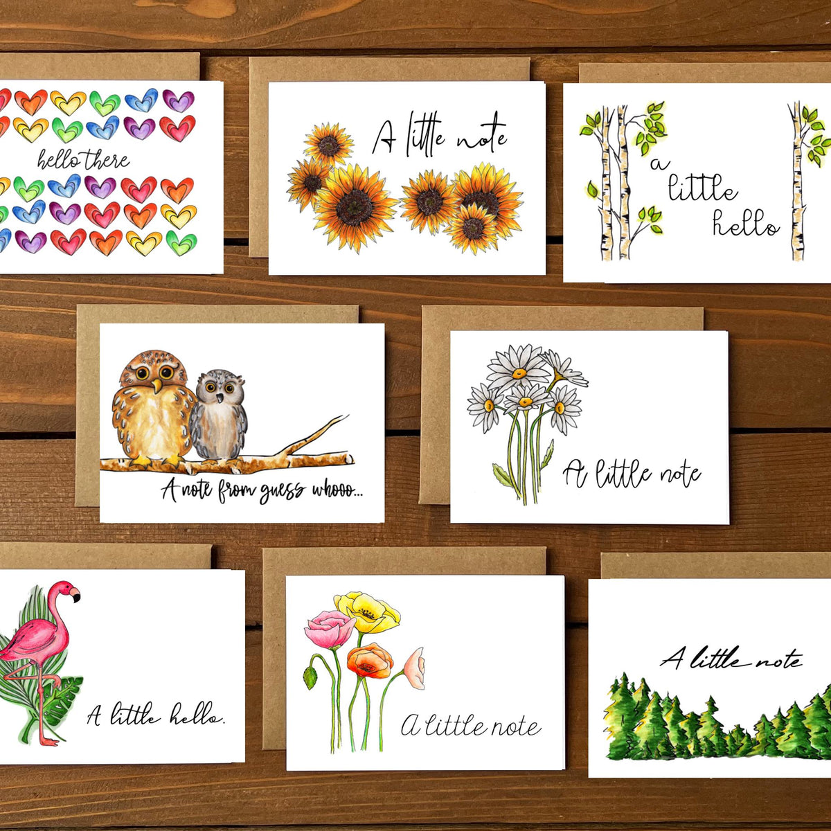 Notes & Hellos Variety Boxed Note Cards