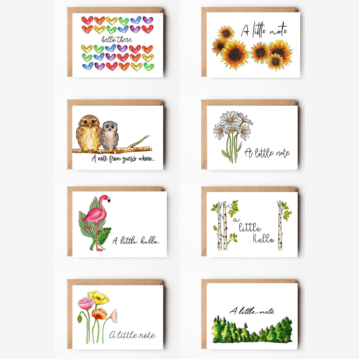 Notes & Hellos Variety Boxed Note Cards