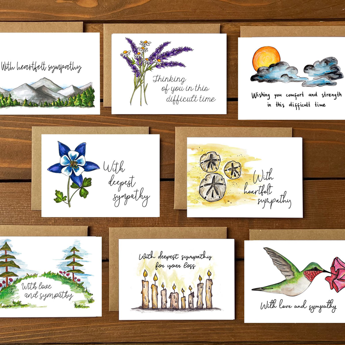 Solace & Sympathy Variety Boxed Note Cards