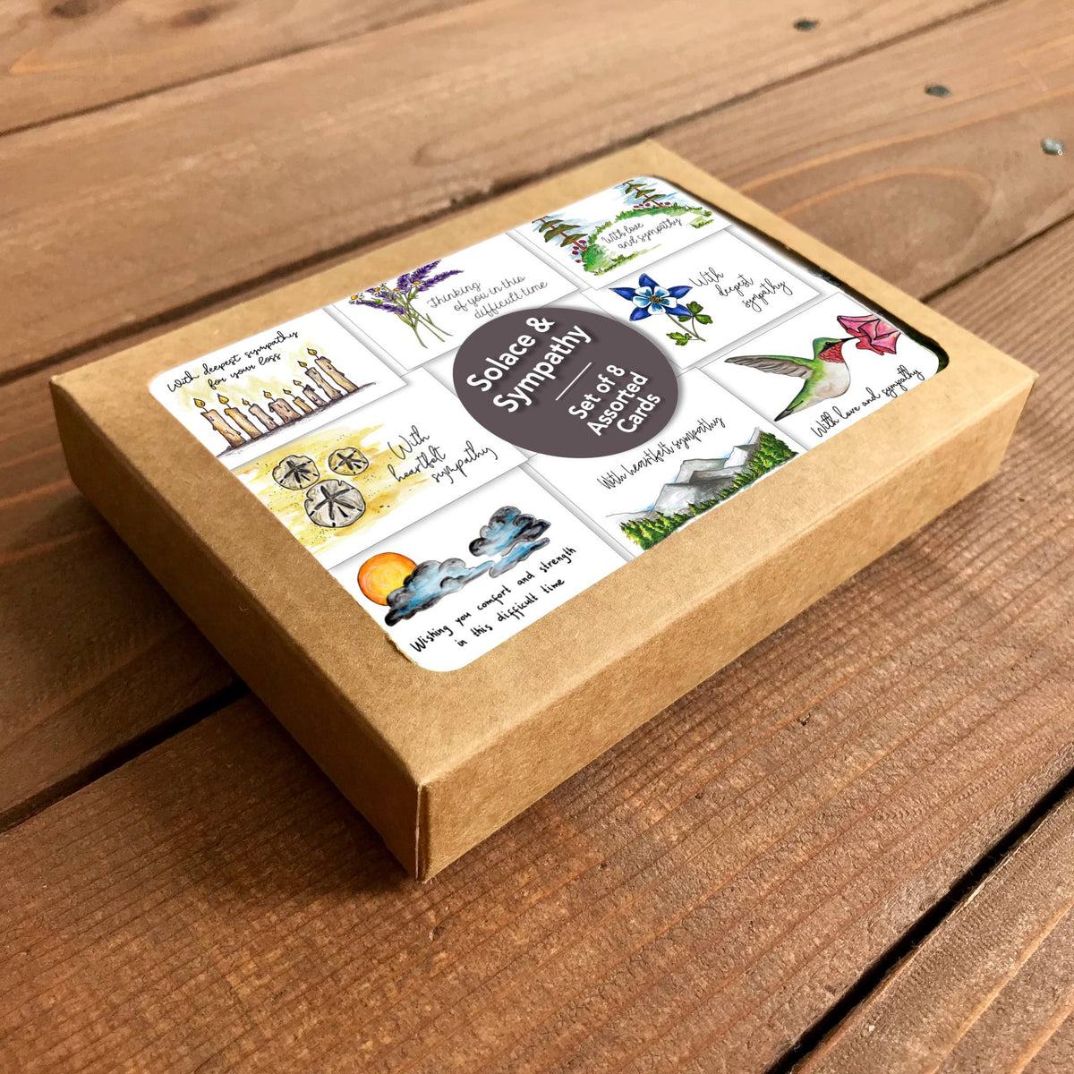Solace & Sympathy Variety Boxed Note Cards