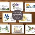 Load image into Gallery viewer, Solace & Sympathy Variety Boxed Note Cards
