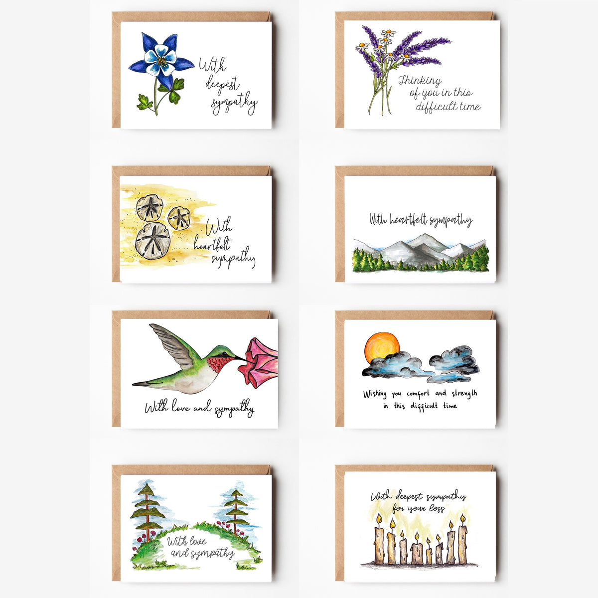Solace & Sympathy Variety Boxed Note Cards