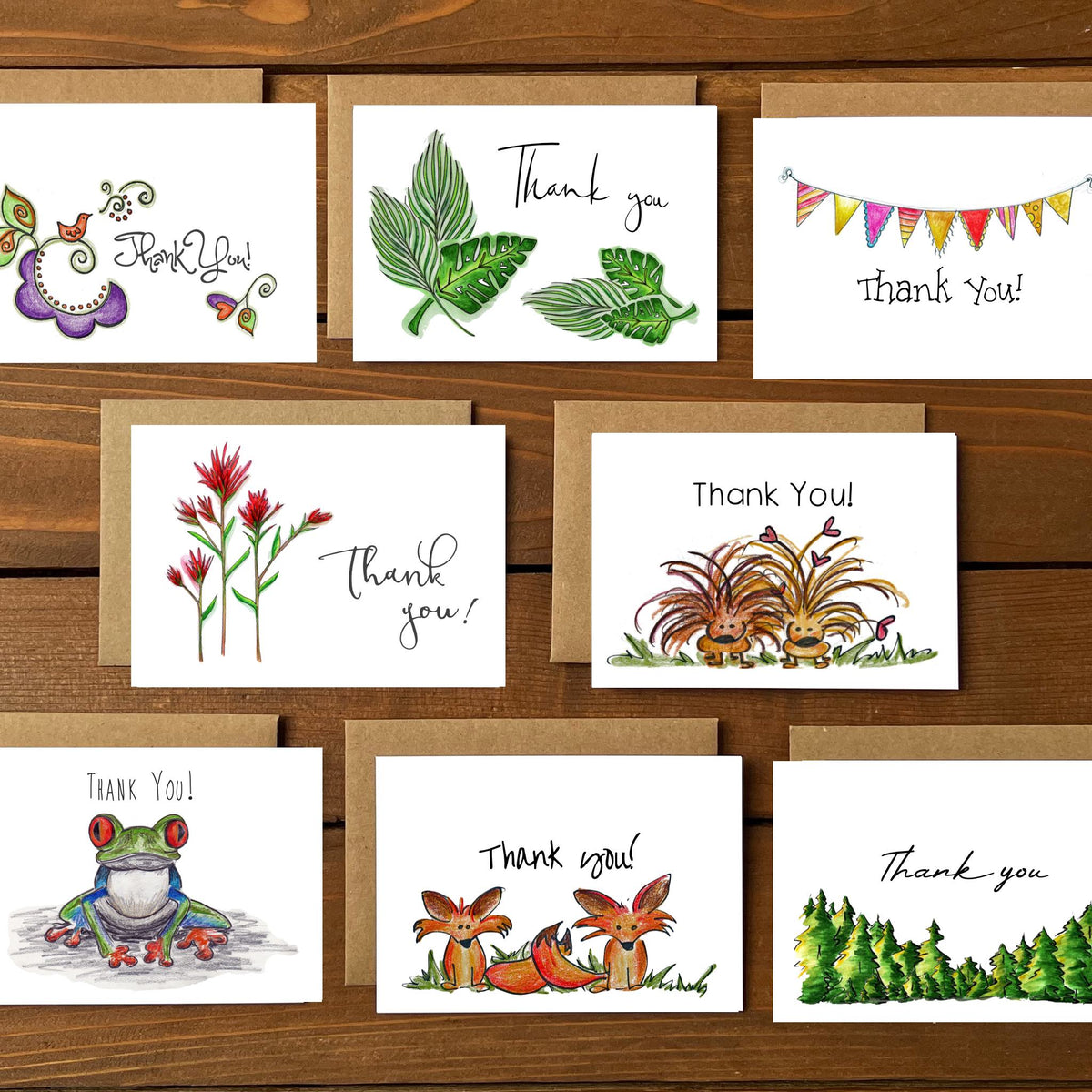 Thank You Variety Boxed Note Cards