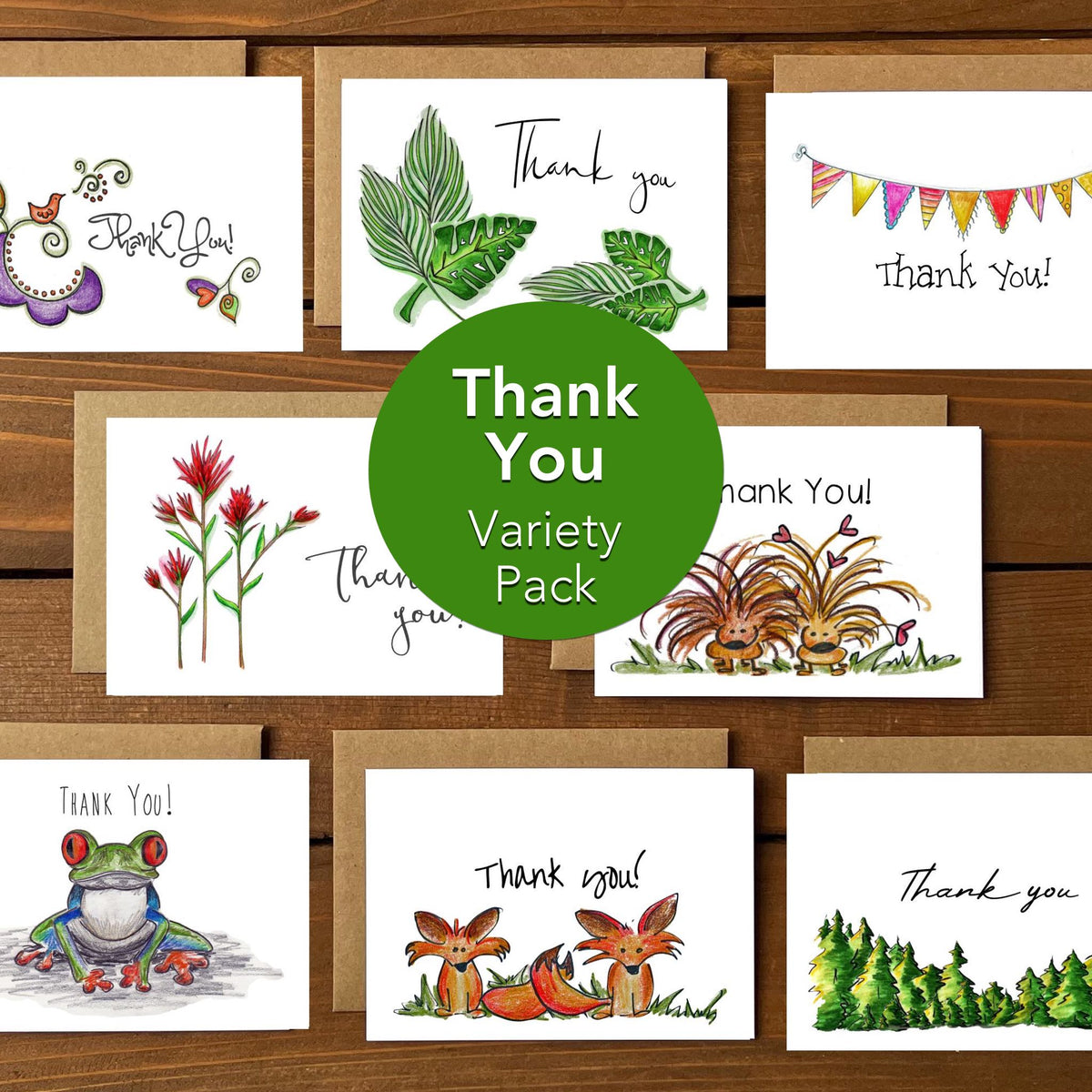 Thank You Variety Boxed Note Cards