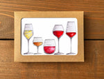 Wine Notecards | Choose Your Message - Boxed Set of 8