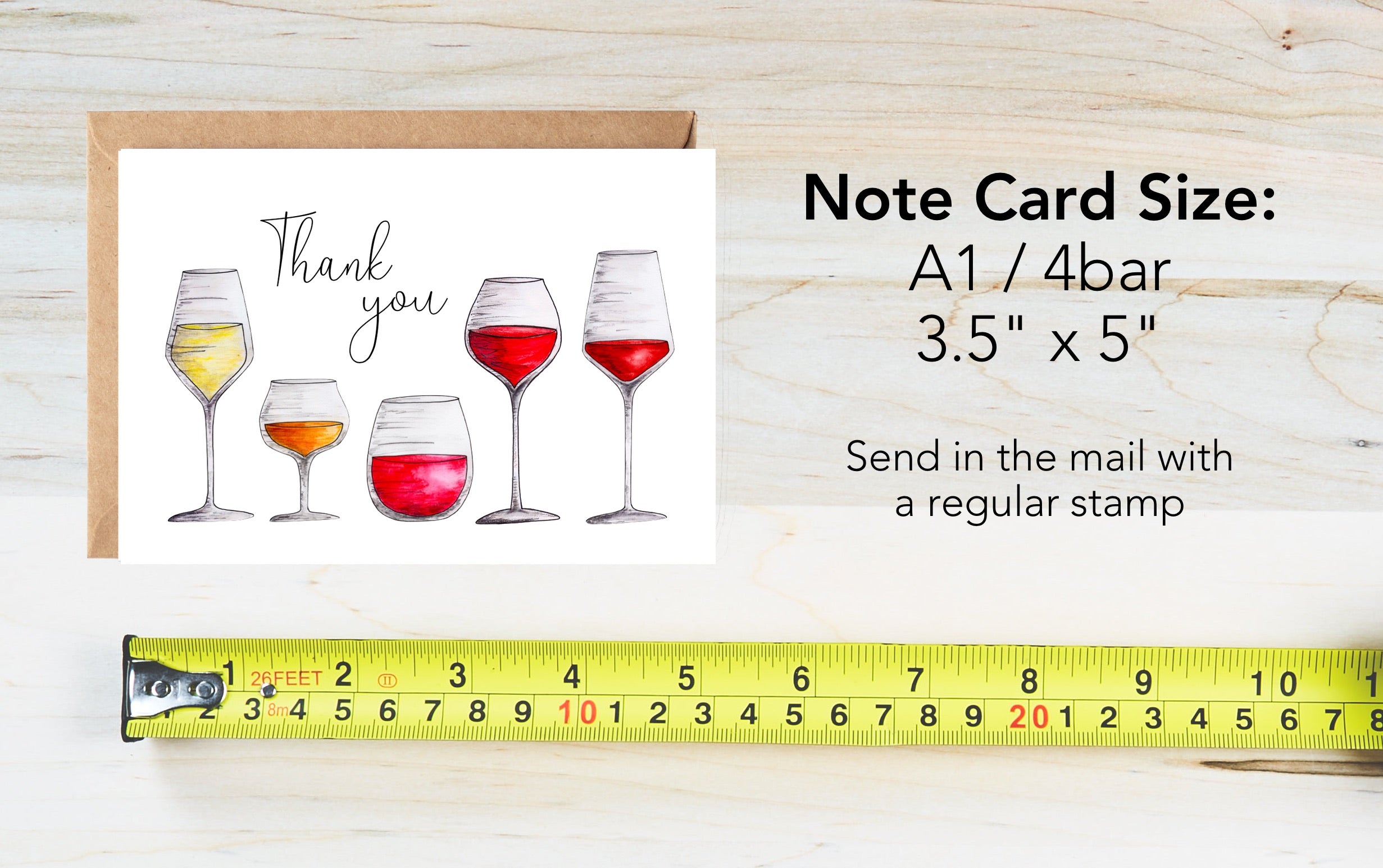 Wine Notecards | Choose Your Message - Boxed Set of 8