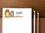 Owl Notepad - Personalization Available