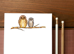 Owl Notepad - Personalization Available