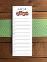 Cozy Mugs To Do List Notepad | Personalization Available
