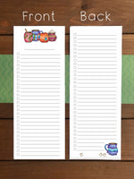Cozy Mugs To Do List Notepad | Personalization Available