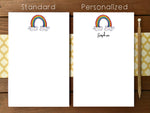 Rainbow Notepad - Personalization Available