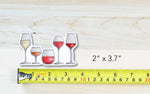 Wine Vinyl Sticker