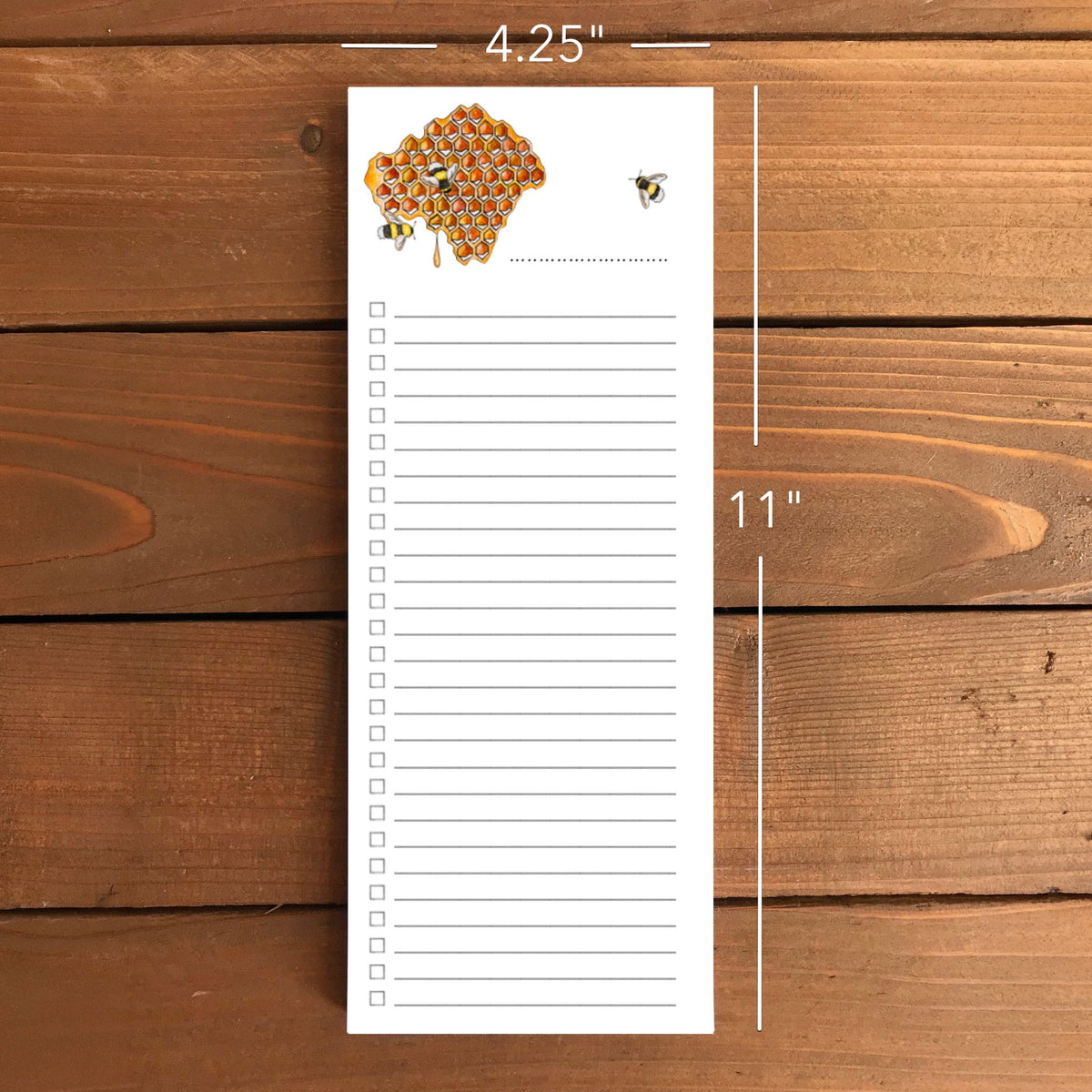 Bumblebee Magnetic To-Do List Notepad