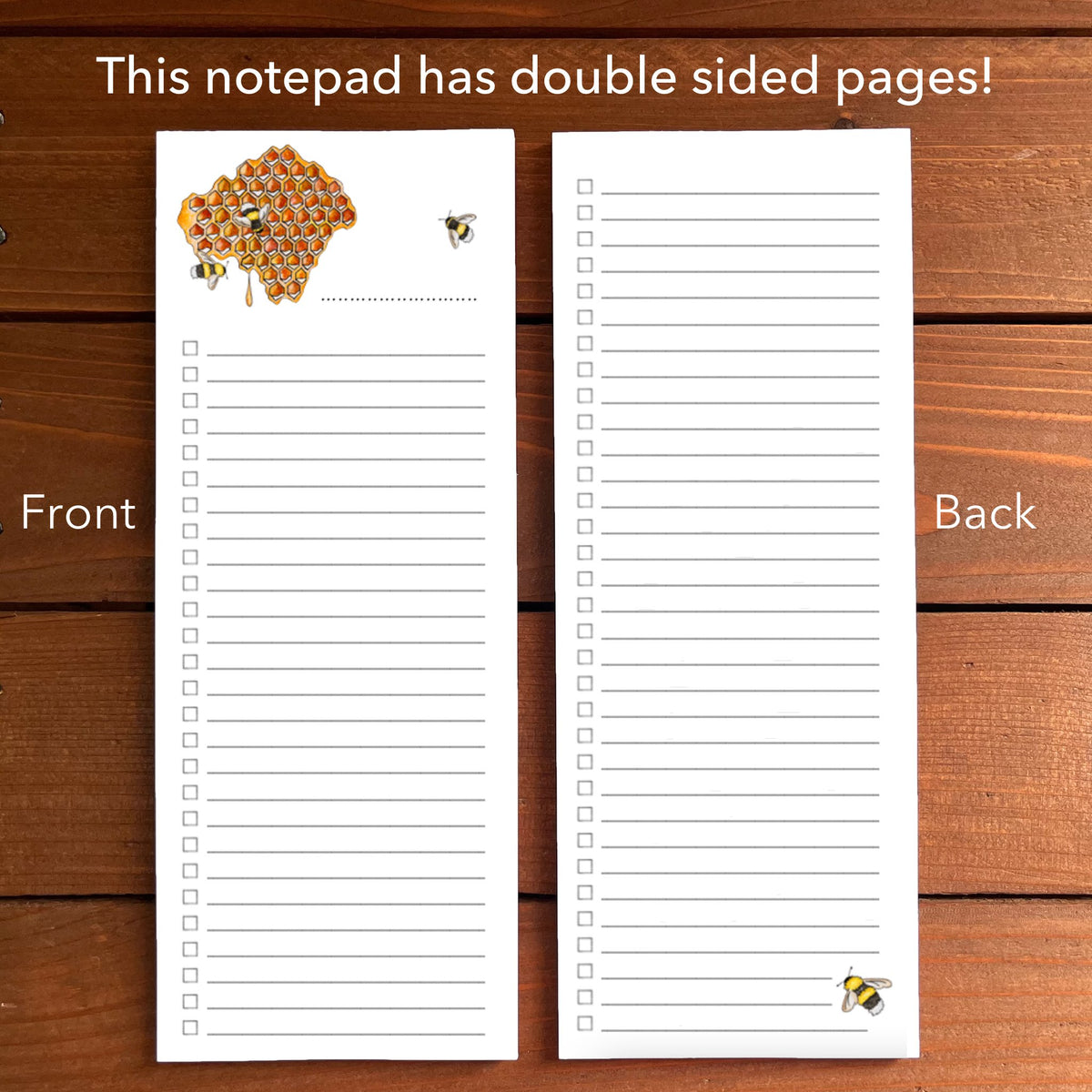 Bumblebee Magnetic To-Do List Notepad