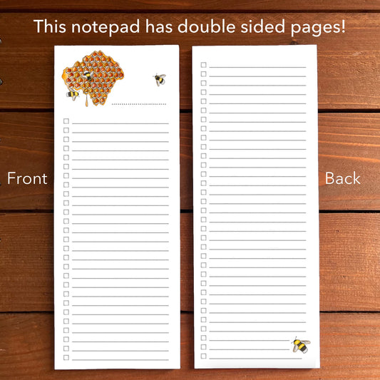 Bumblebee Magnetic To-Do List Notepad