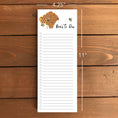 Load image into Gallery viewer, Bumblebee Personalized Magnetic To-Do List Notepad
