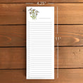 Load image into Gallery viewer, Daisies Magnetic To-Do List Notepad
