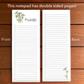 Load image into Gallery viewer, Daisies Personalized Magnetic To-Do List Notepad

