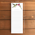 Load image into Gallery viewer, Hummingbird Magnetic To-Do List Notepad
