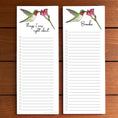Load image into Gallery viewer, Hummingbird Personalized Magnetic To-Do List Notepad
