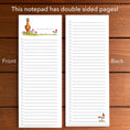 Load image into Gallery viewer, Llama Magnetic To-Do List Notepad
