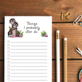 Load image into Gallery viewer, Otters Probably Otter Do Magnetic To-Do List Notepad
