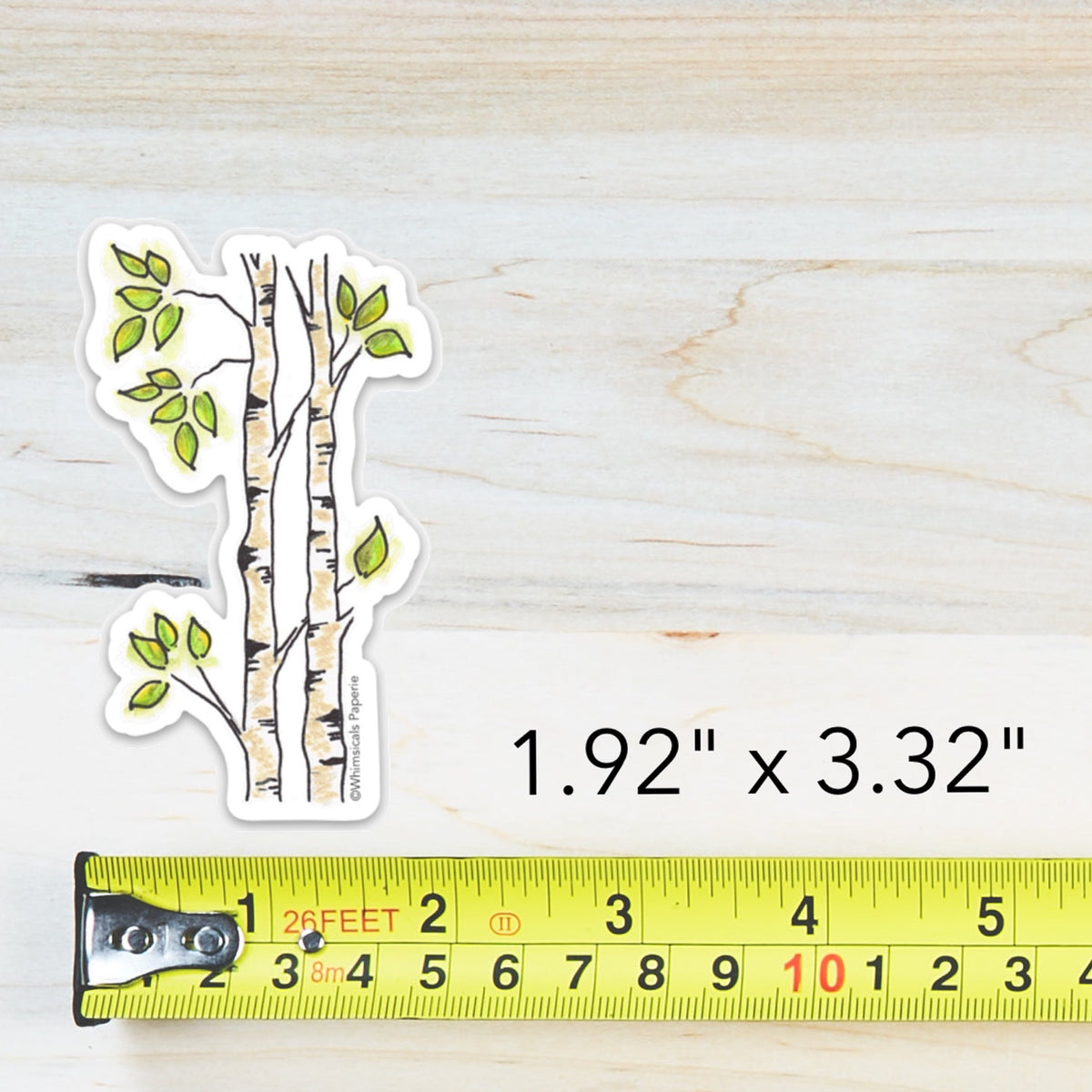 Aspen Tree Vinyl Sticker