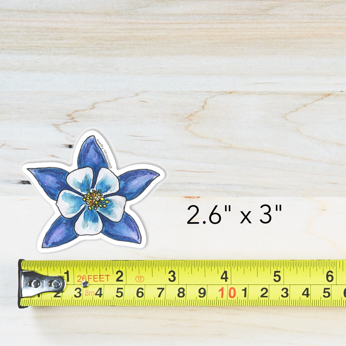 Columbine Vinyl Sticker