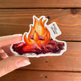 Load image into Gallery viewer, Campfire Vinyl Sticker
