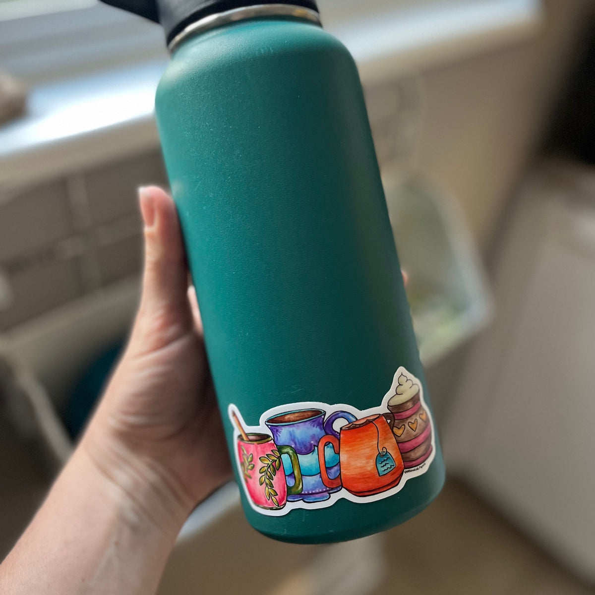 Cozy Mugs Vinyl Sticker