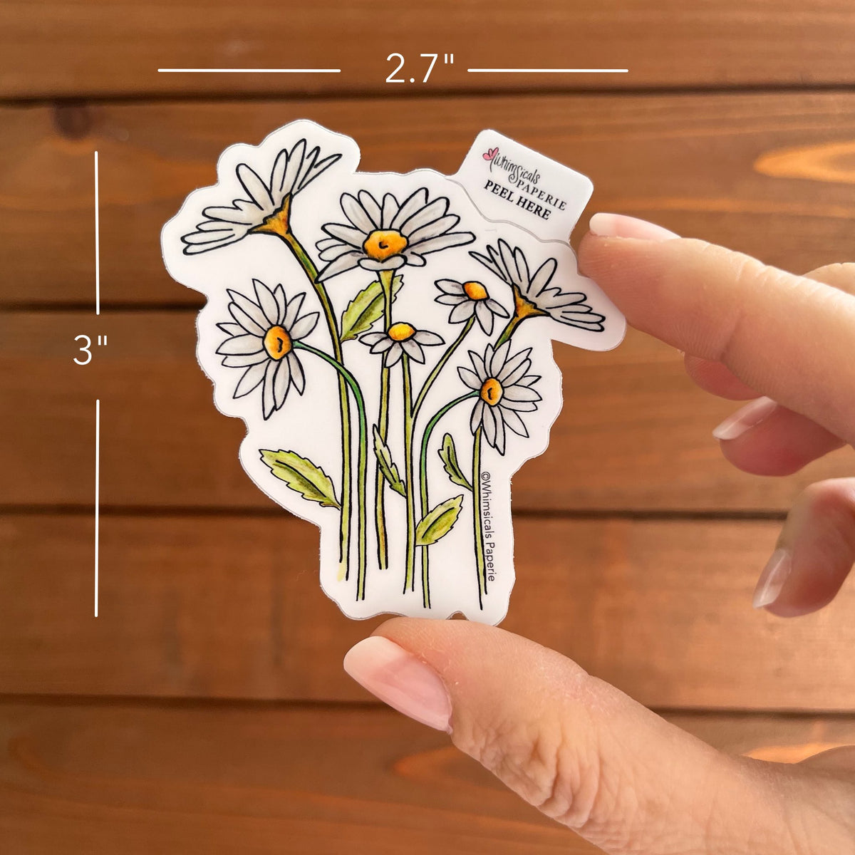 Daisies Vinyl Sticker