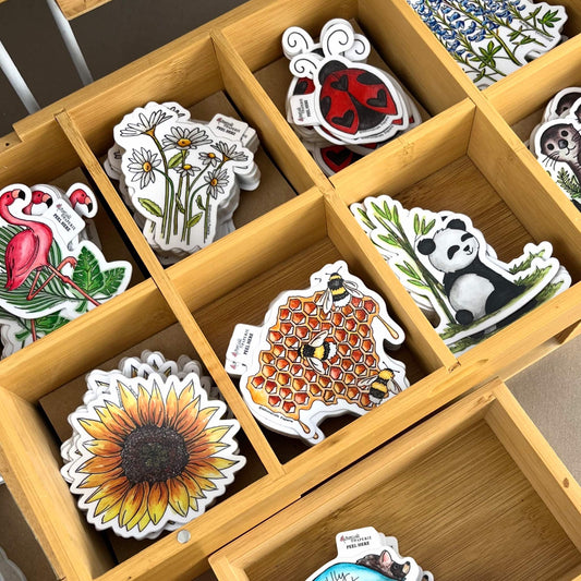 Daisies Vinyl Sticker