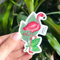 Load image into Gallery viewer, Flamingo Vinyl Sticker
