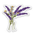 Load image into Gallery viewer, Lavender Flower Vinyl Sticker
