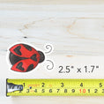Load image into Gallery viewer, Ladybug Vinyl Sticker
