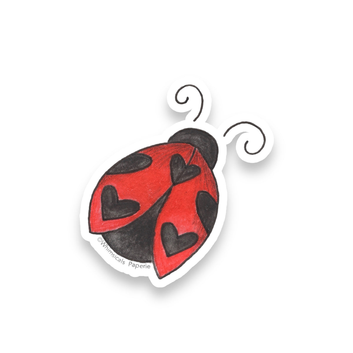 Ladybug Vinyl Sticker