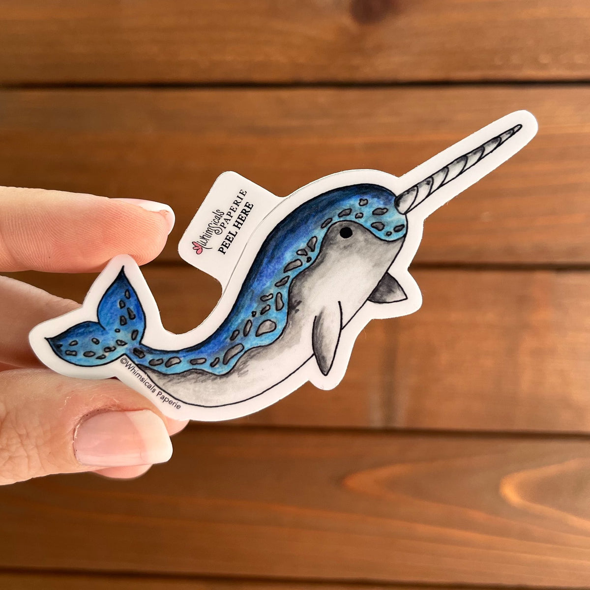 Narwhal Vinyl Sticker