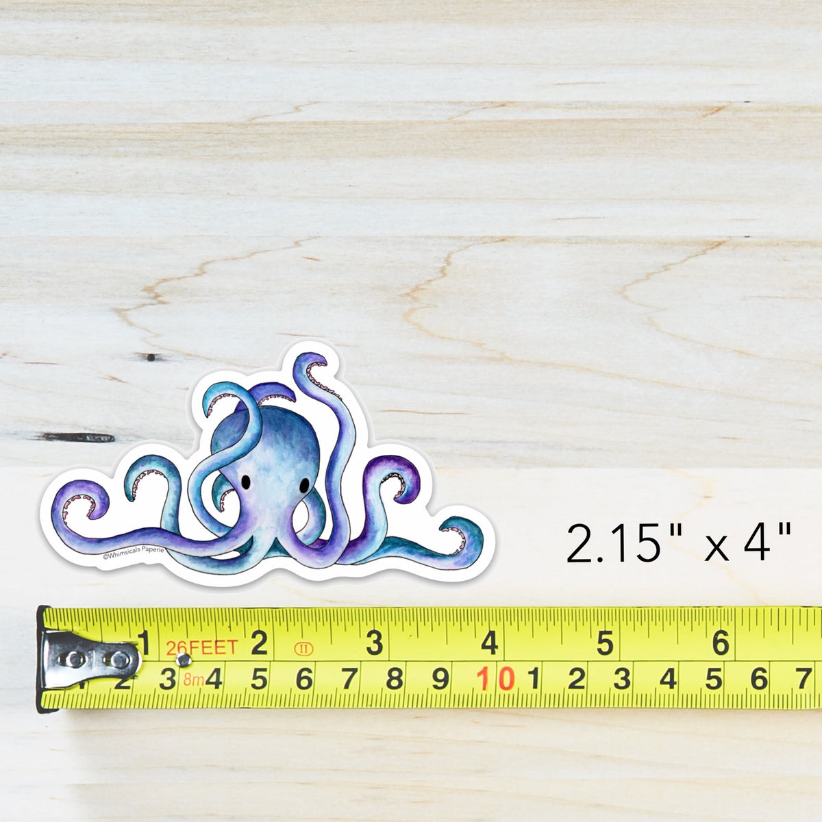 Octopus Vinyl Sticker