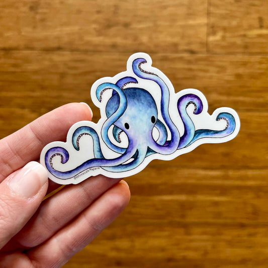 Octopus Vinyl Sticker