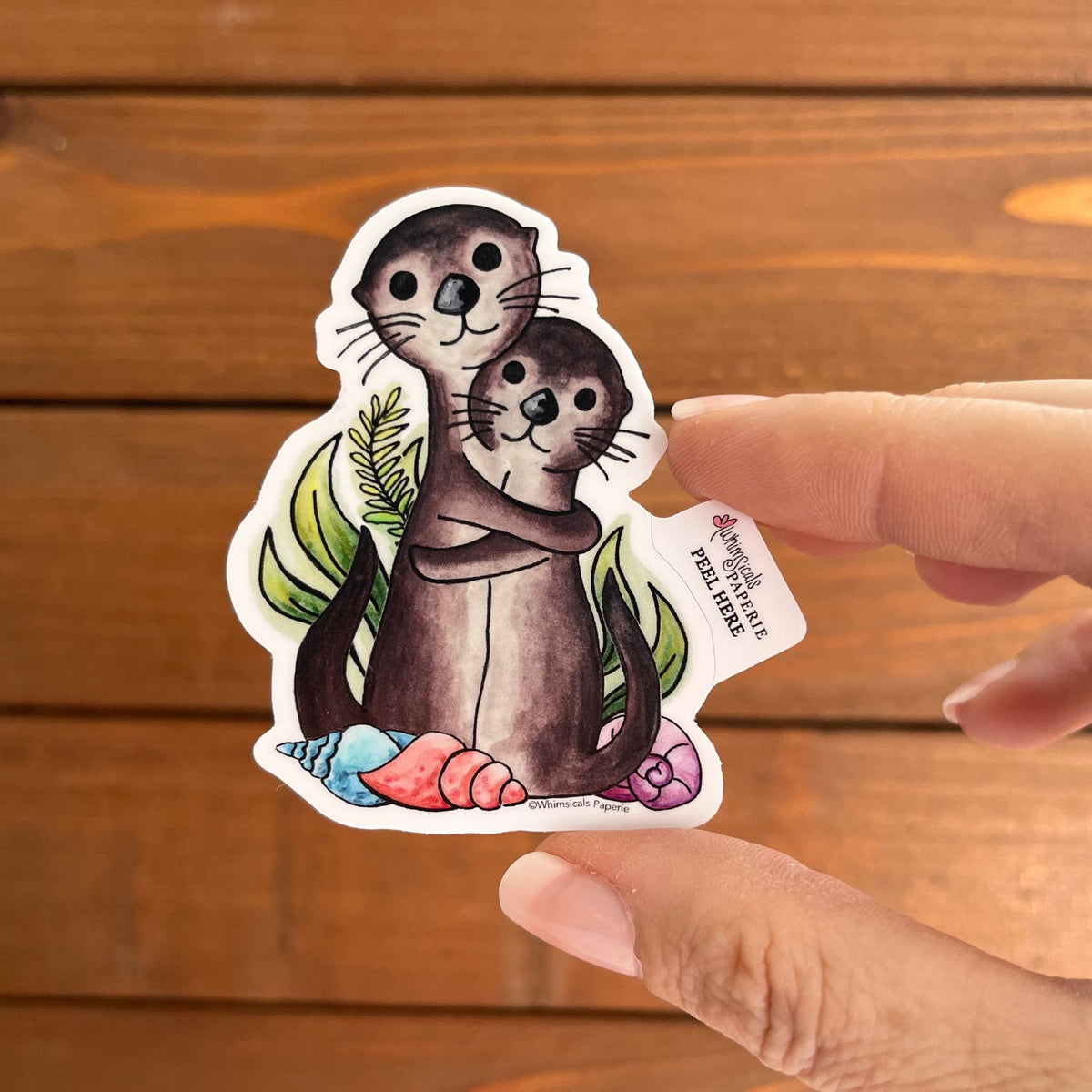 Otters Vinyl Sticker