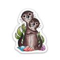 Load image into Gallery viewer, Otters Vinyl Sticker
