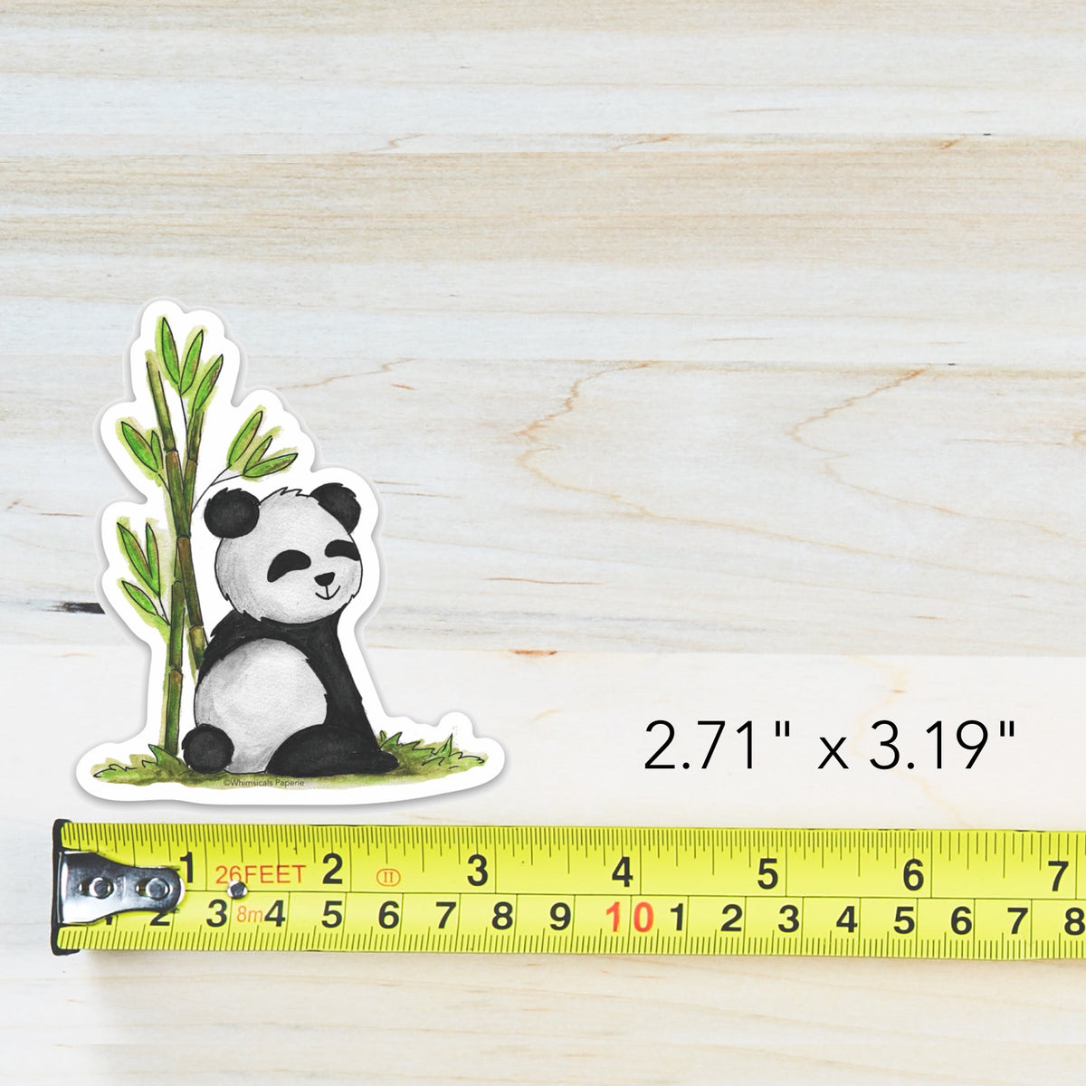Panda Vinyl Sticker