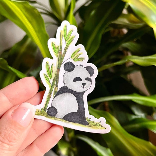 Panda Vinyl Sticker