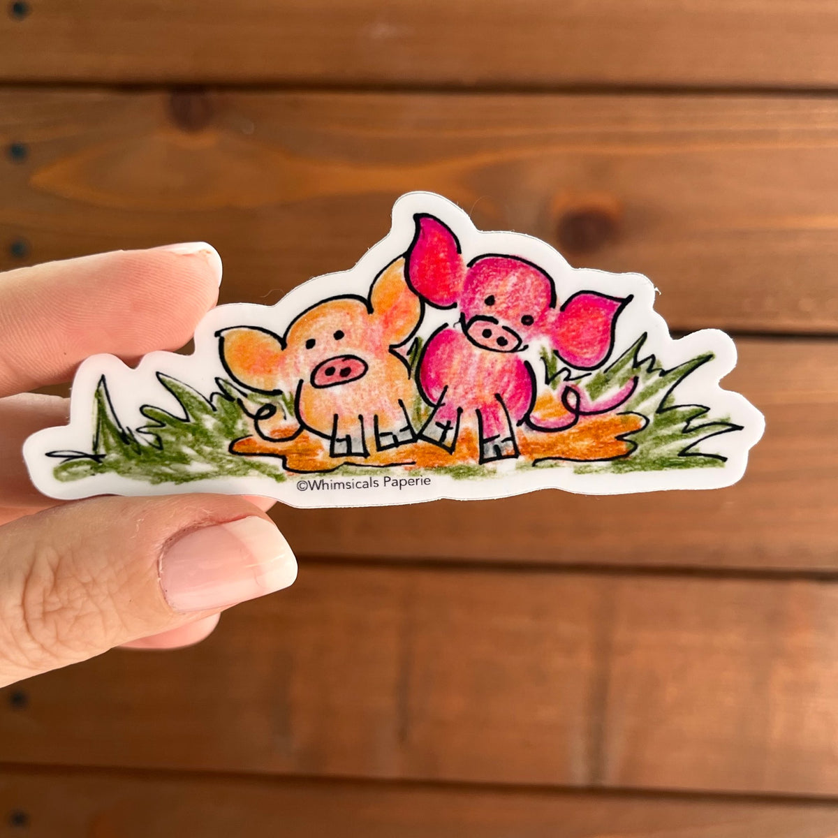 Pigs Vinyl Sticker