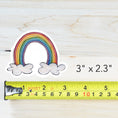 Load image into Gallery viewer, Rainbow Clouds Vinyl Sticker

