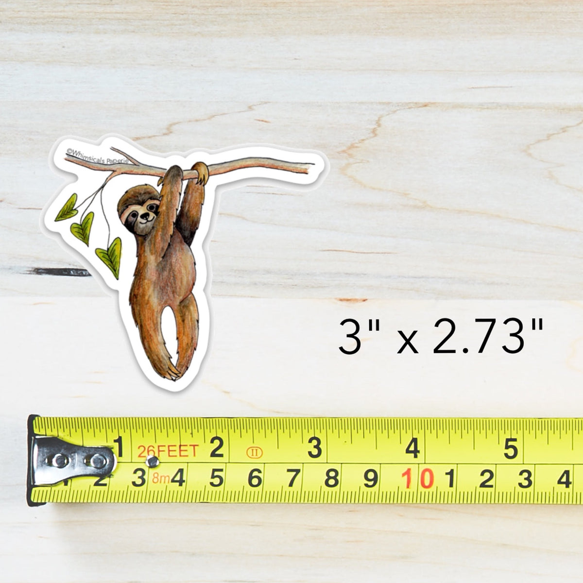 Sloth Vinyl Sticker